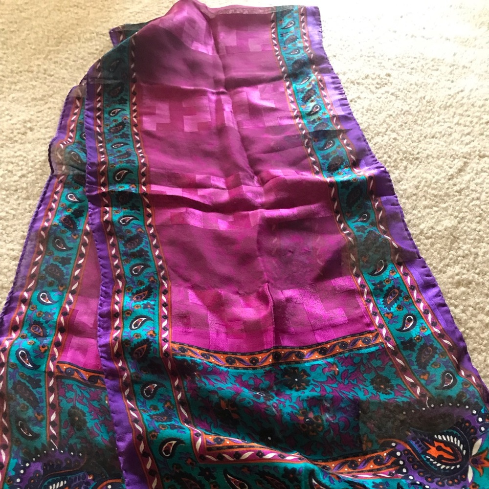 Paisley Print Scarf
